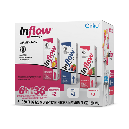 Inflow Energy® 6-Pack Variety  Pack