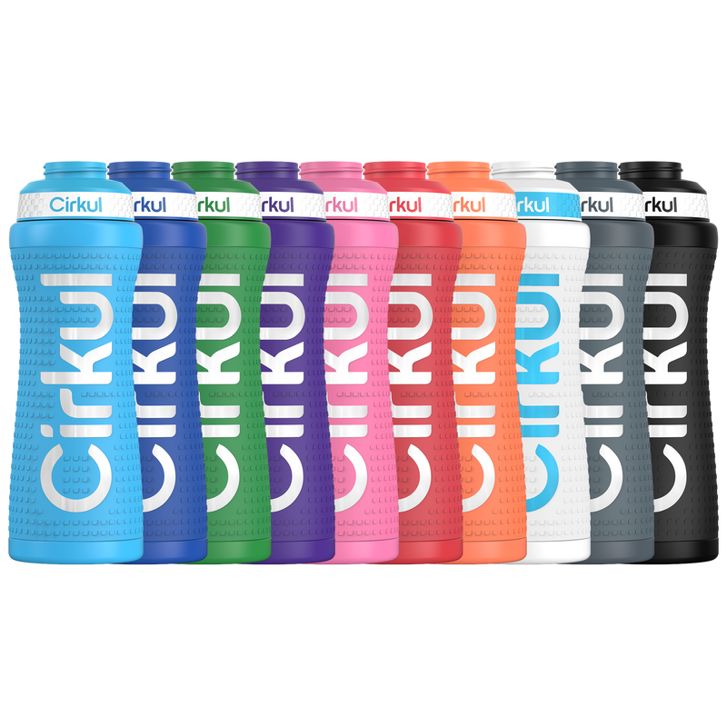 22oz. Grip Stainless  Steel Bottle & Sport Lid