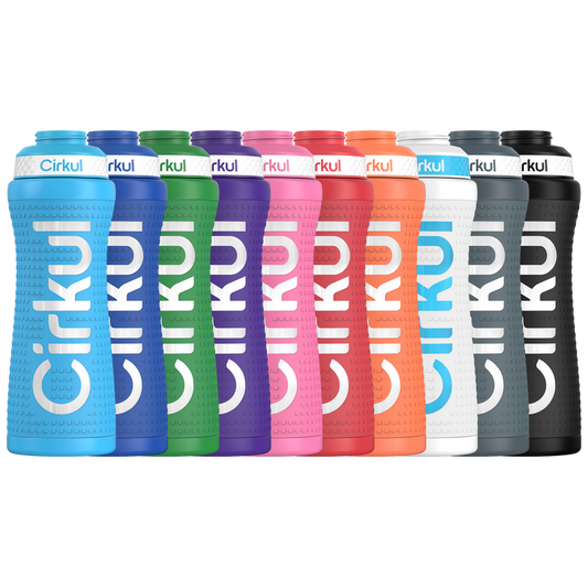 22oz. Grip Stainless  Steel Bottle & Sport Lid