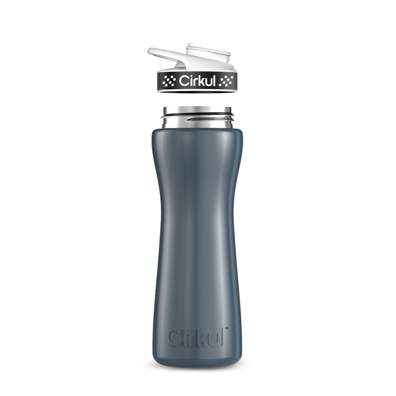 22oz. Stainless Steel Bottle & Comfort Grip  Lid