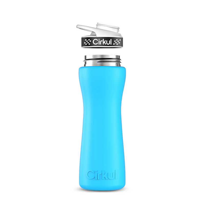 22oz. Stainless Steel Bottle & Comfort Grip  Lid
