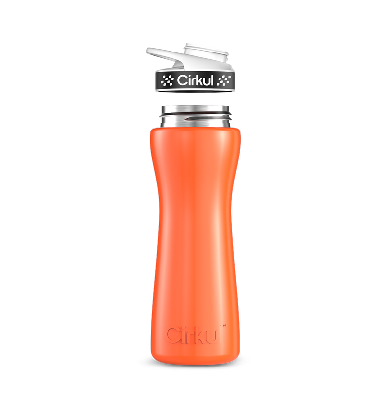 22oz. Stainless Steel Bottle & Comfort Grip  Lid