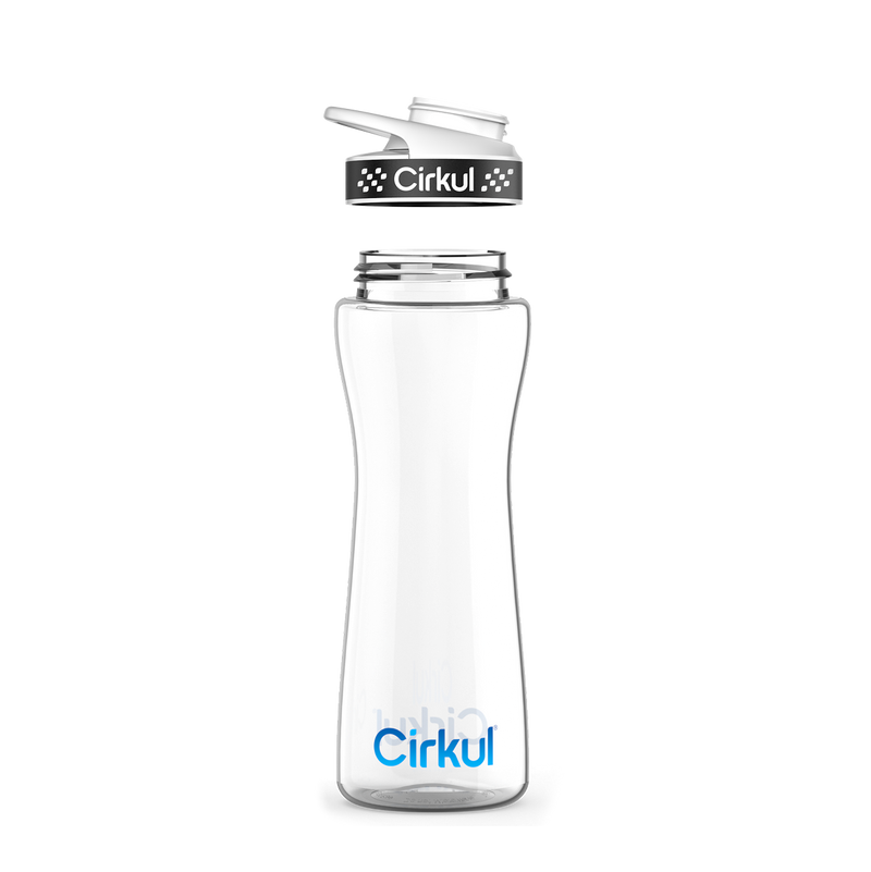 22oz. Plastic Bottle & Comfort  Grip Lid