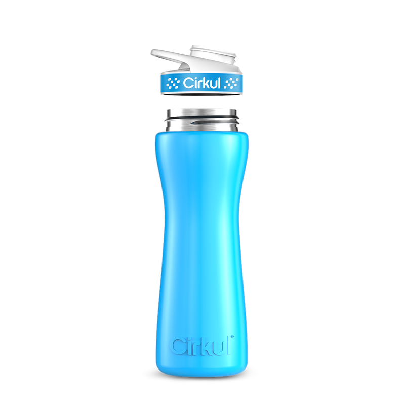 22oz. Stainless Steel Bottle & Comfort Grip  Lid