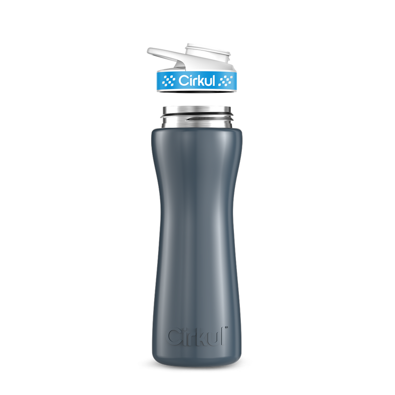 22oz. Stainless Steel Bottle & Comfort Grip  Lid