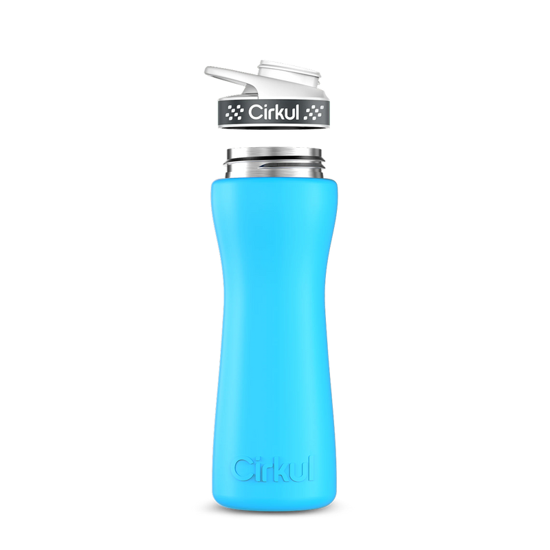 22oz. Stainless Steel Bottle & Comfort Grip  Lid