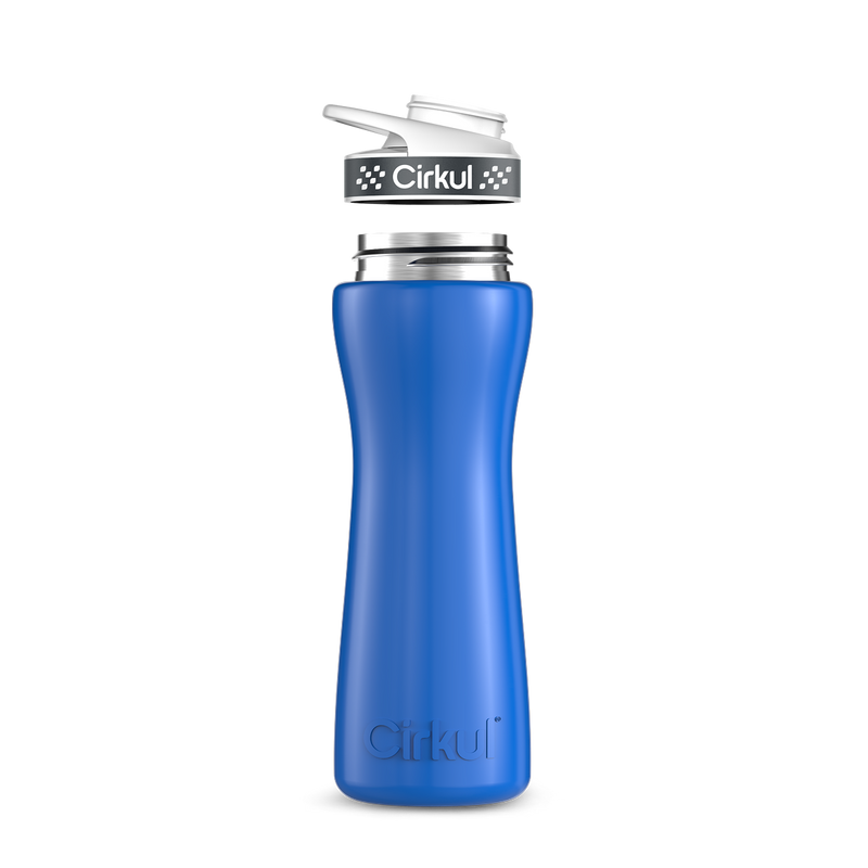 22oz. Stainless Steel Bottle & Comfort Grip  Lid
