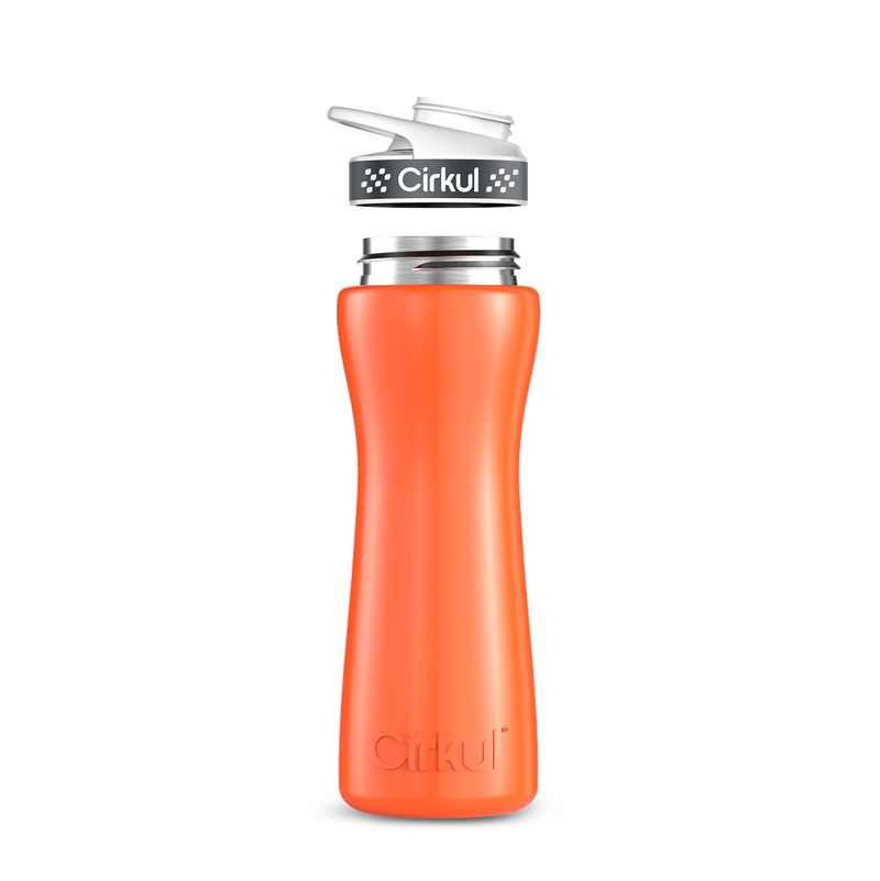 22oz. Stainless Steel Bottle & Comfort Grip  Lid