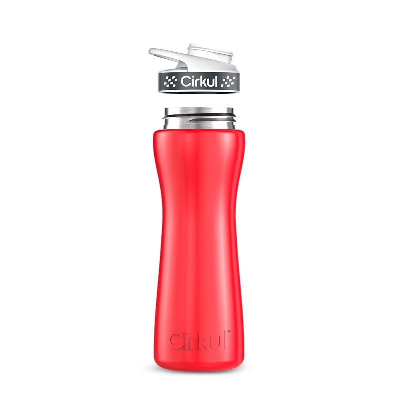 22oz. Stainless Steel Bottle & Comfort Grip  Lid