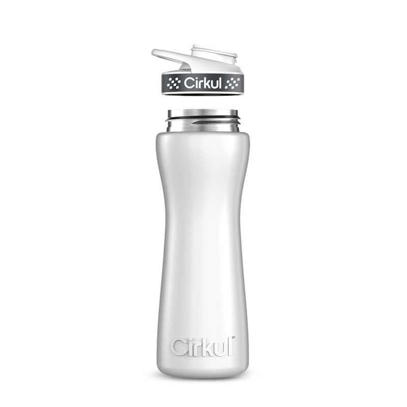 22oz. Stainless Steel Bottle & Comfort Grip  Lid