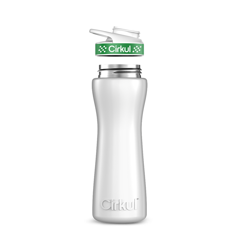 22oz. Stainless Steel Bottle & Comfort Grip  Lid