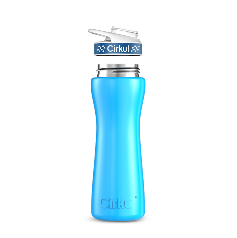 22oz. Stainless Steel Bottle & Comfort Grip  Lid