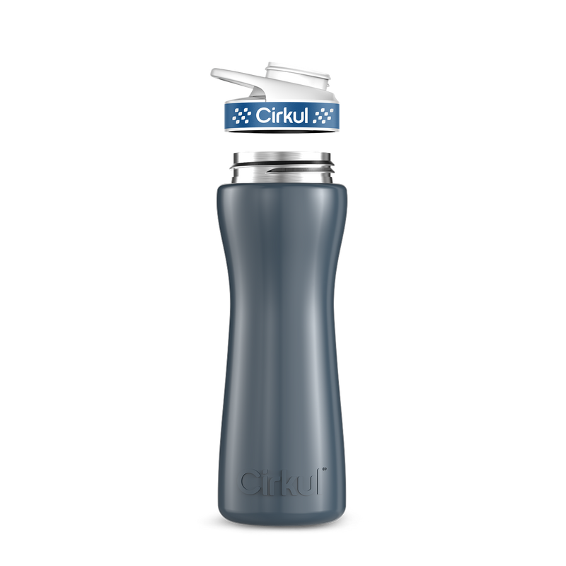 22oz. Stainless Steel Bottle & Comfort Grip  Lid