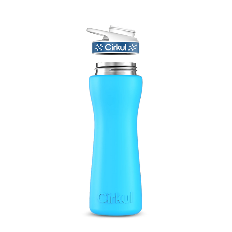 22oz. Stainless Steel Bottle & Comfort Grip  Lid