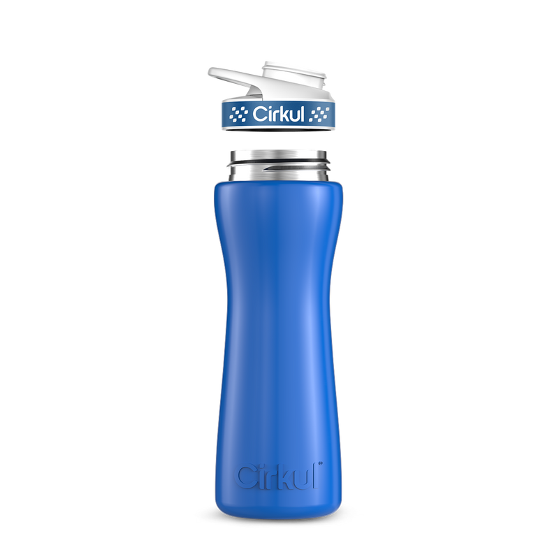 22oz. Stainless Steel Bottle & Comfort Grip  Lid