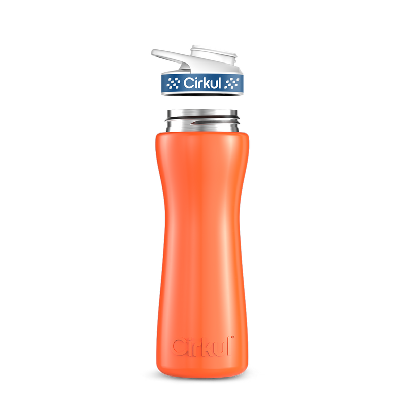 22oz. Stainless Steel Bottle & Comfort Grip  Lid