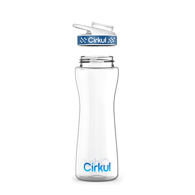 22oz. Plastic Bottle & Comfort  Grip Lid