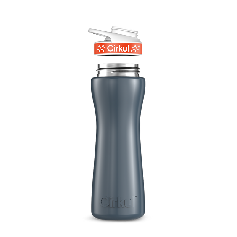 22oz. Stainless Steel Bottle & Comfort Grip  Lid