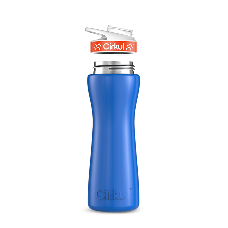 22oz. Stainless Steel Bottle & Comfort Grip  Lid
