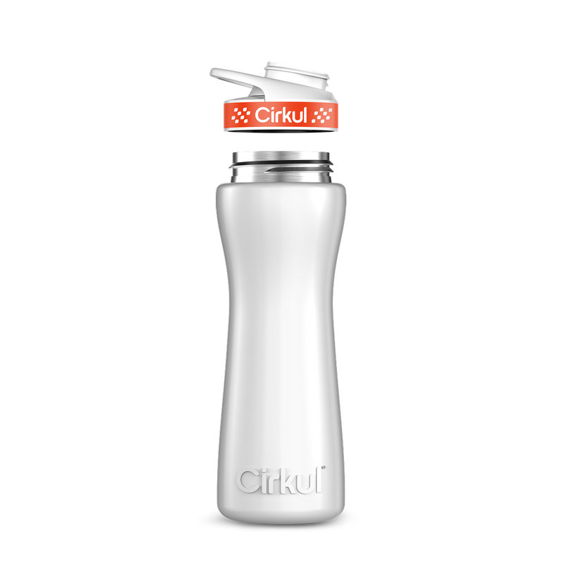22oz. Stainless Steel Bottle & Comfort Grip  Lid