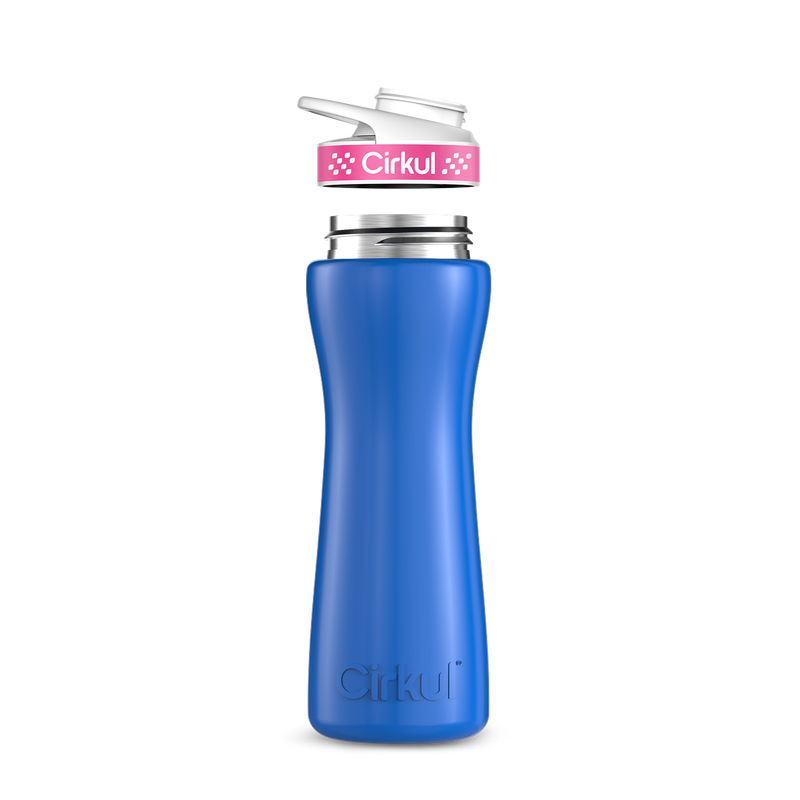 22oz. Stainless Steel Bottle & Comfort Grip  Lid