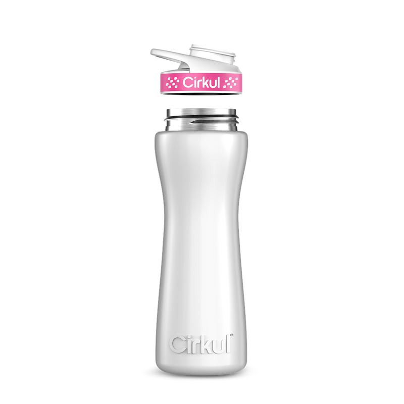 22oz. Stainless Steel Bottle & Comfort Grip  Lid
