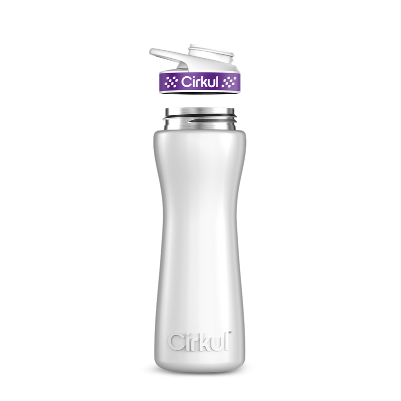 22oz. Stainless Steel Bottle & Comfort Grip  Lid