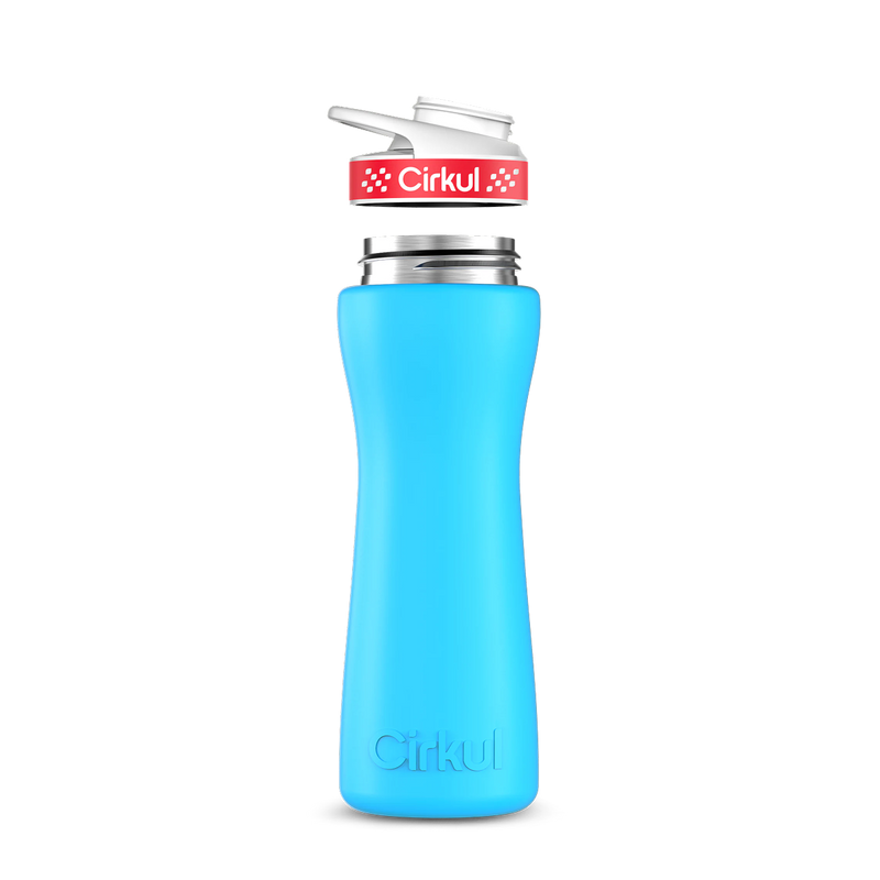 22oz. Stainless Steel Bottle & Comfort Grip  Lid