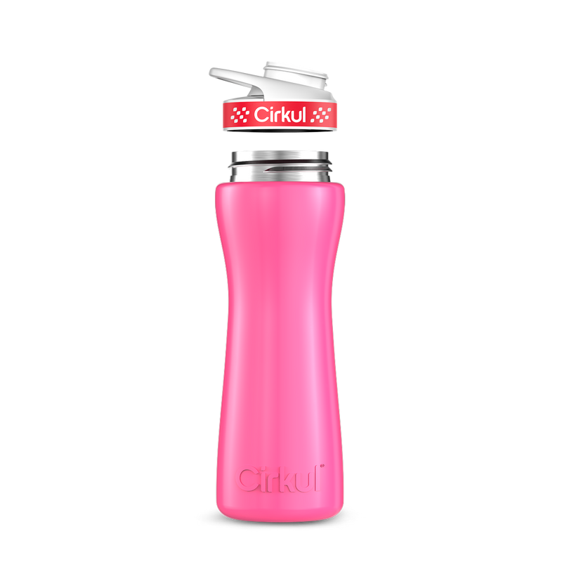 22oz. Stainless Steel Bottle & Comfort Grip  Lid
