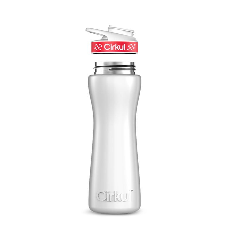 22oz. Stainless Steel Bottle & Comfort Grip  Lid
