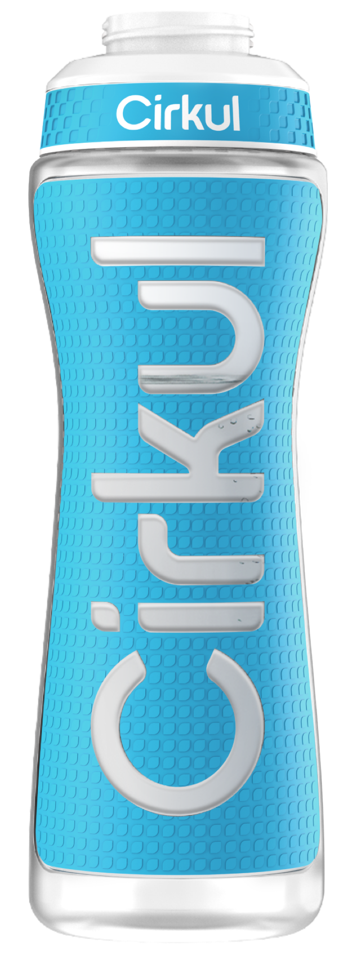 22oz. Grip  Squeeze Plastic Bottle & Sport Lid