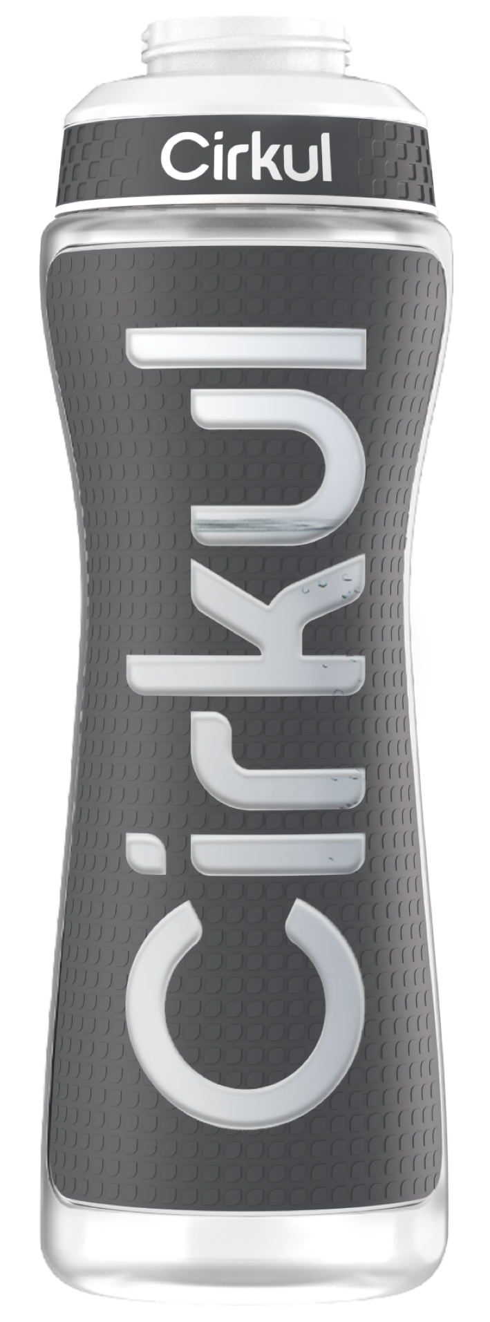 22oz. Grip  Squeeze Plastic Bottle & Sport Lid