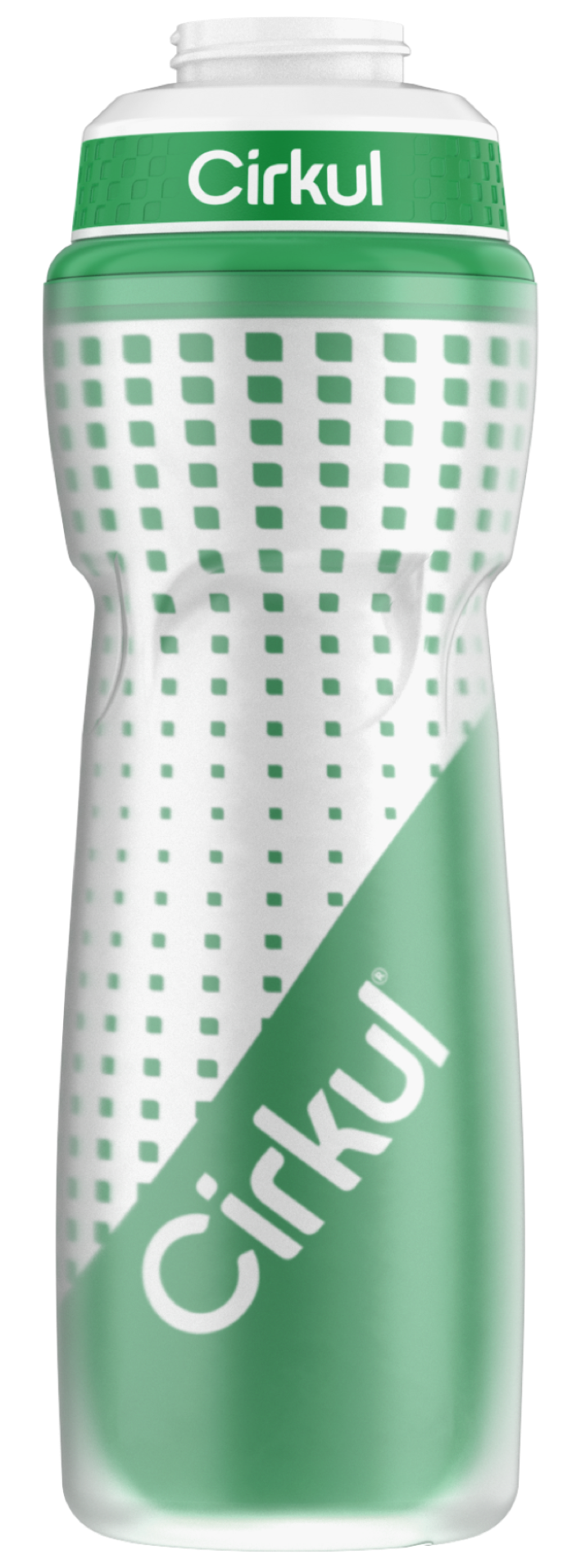 22oz. Insulated Squeeze Plastic Bottle  & Sport Lid