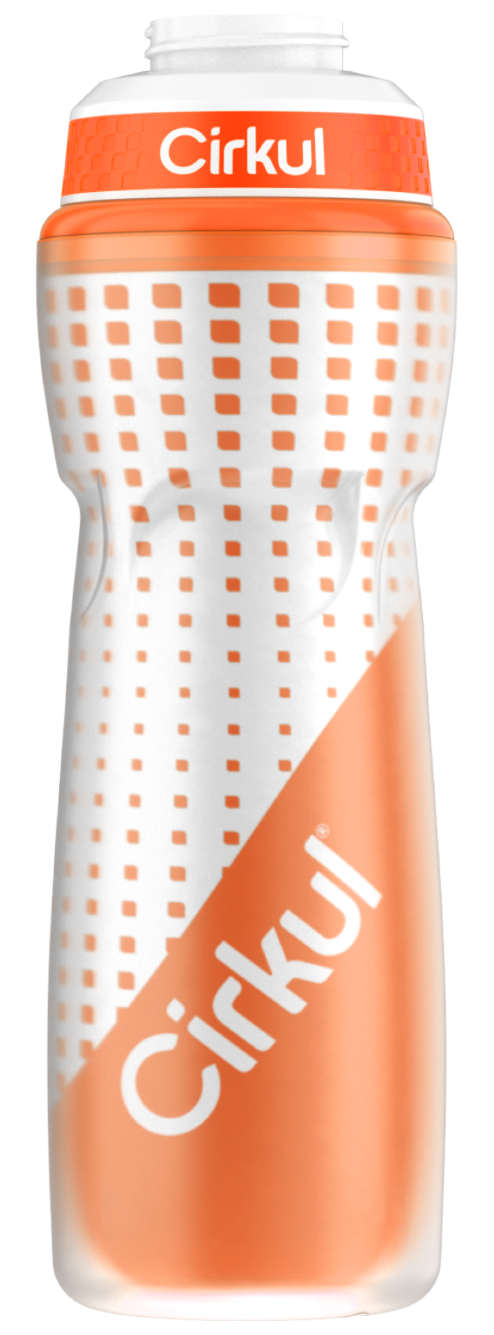 22oz. Insulated Squeeze Plastic Bottle  & Sport Lid
