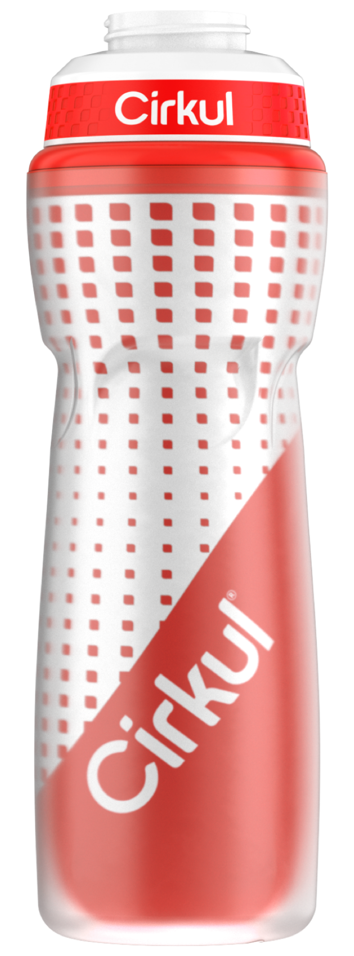 22oz. Insulated Squeeze Plastic Bottle  & Sport Lid