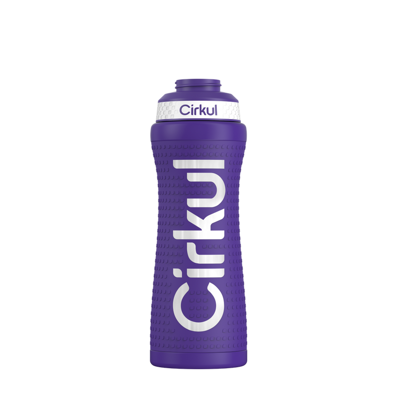 22oz. Grip Stainless  Steel Bottle & Sport Lid