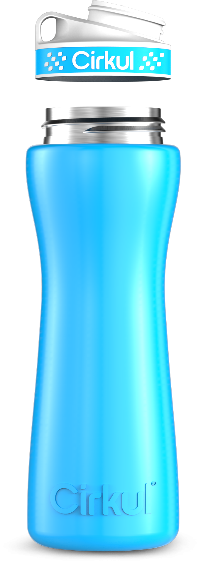 Custom 22oz. Stainless Steel Bottle & Comfort  Grip Lid