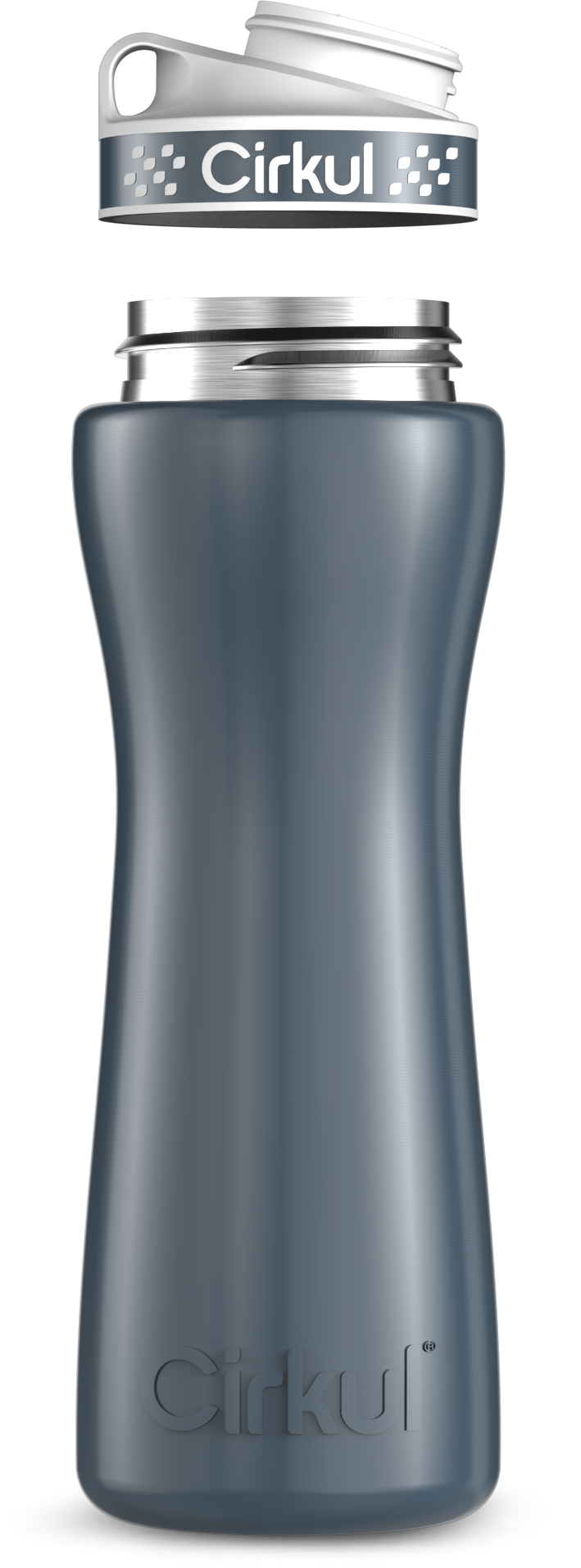 Custom 22oz. Stainless Steel Bottle & Comfort  Grip Lid