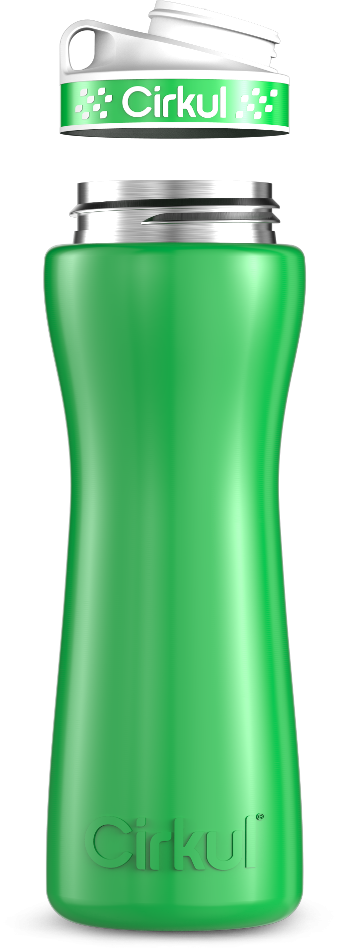 Custom 22oz. Stainless Steel Bottle & Comfort  Grip Lid