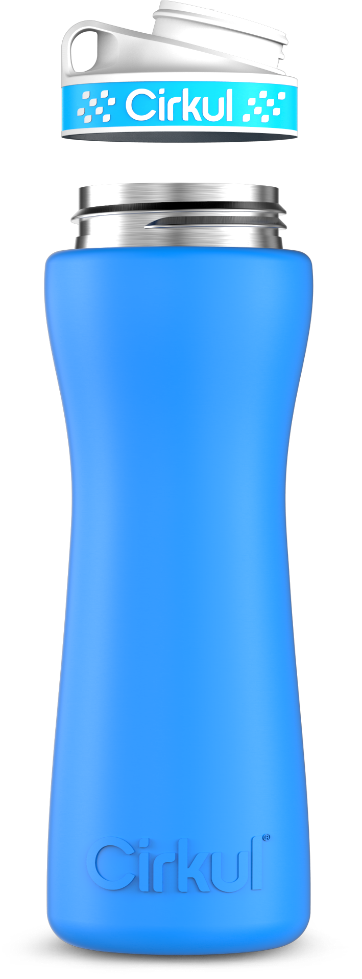 Custom 22oz. Stainless Steel Bottle & Comfort  Grip Lid