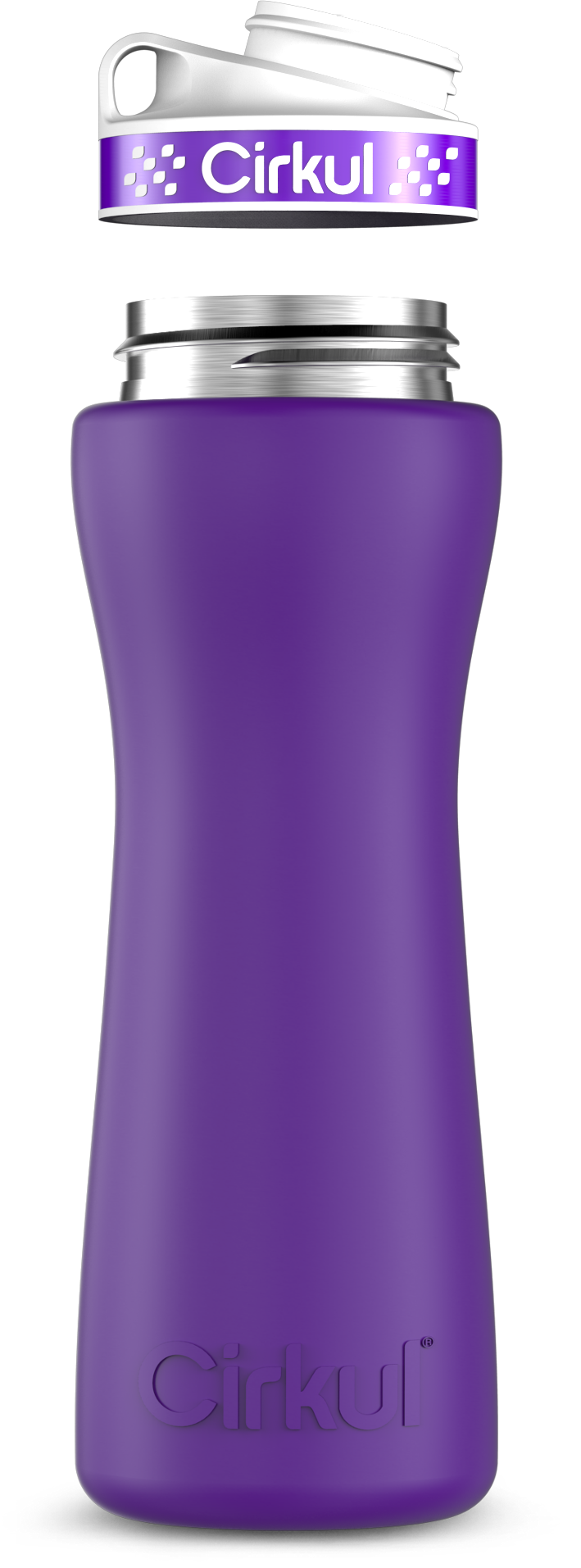 Custom 22oz. Stainless Steel Bottle & Comfort  Grip Lid