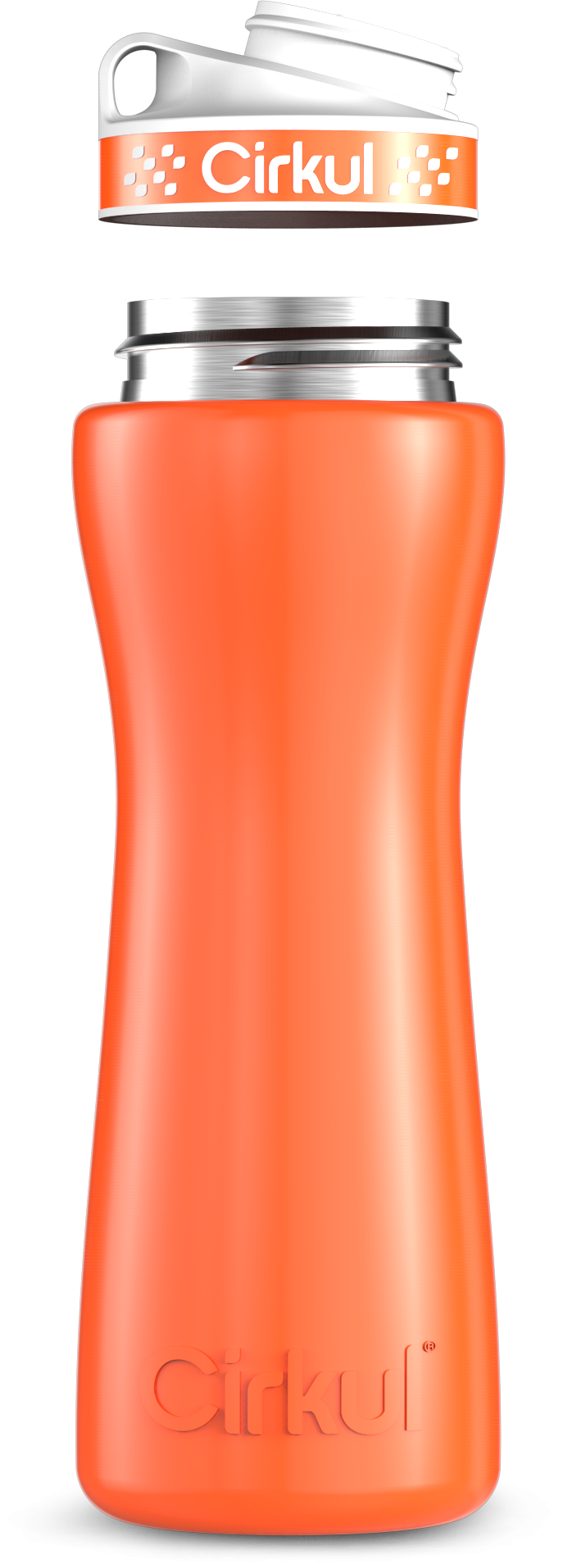 Custom 22oz. Stainless Steel Bottle & Comfort  Grip Lid