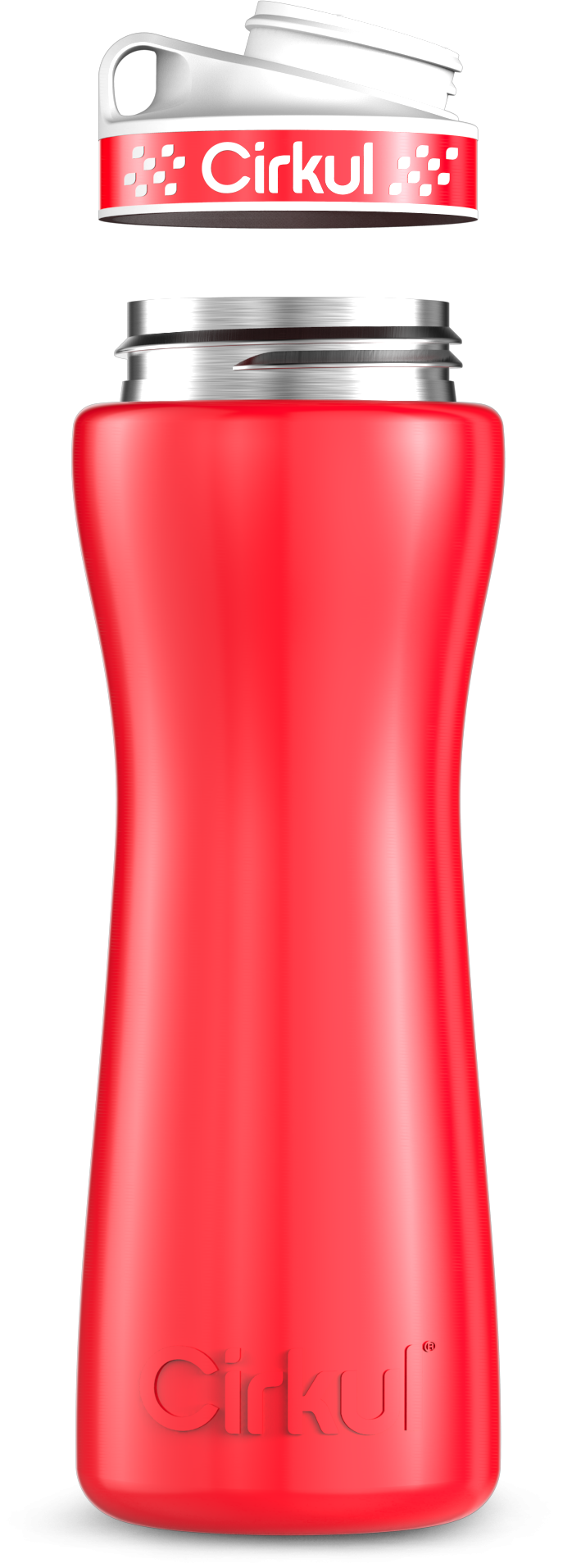 Custom 22oz. Stainless Steel Bottle & Comfort  Grip Lid