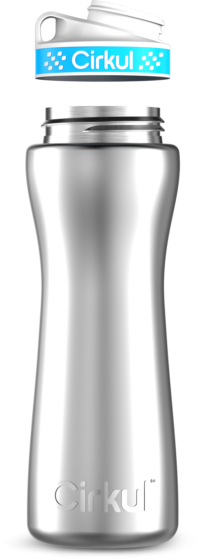 Custom 22oz. Stainless Steel Bottle & Comfort  Grip Lid