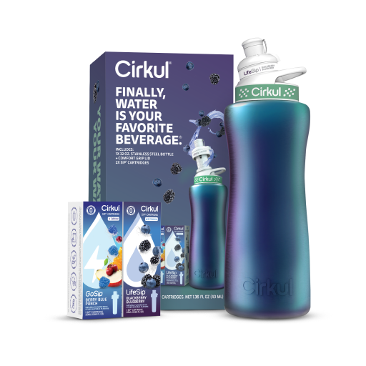 32oz. Chameleon Stainless  Steel Bottle Starter Kit