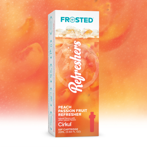 Frosted Peach Passion Fruit  Refresher